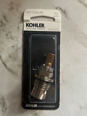 KOHLER Genuine Part GP77006-RP Ceramic Valve (Cold)